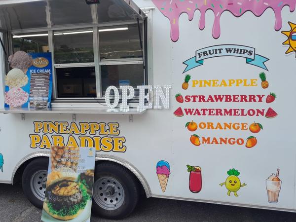 Pineapple Paradise Ice Creams and  Specialty Sandwiches