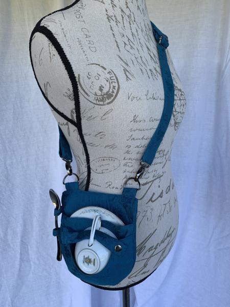 Teacup Holster with Adjustable Cross-Body Strap - Custom Made picture