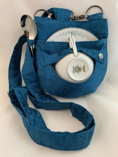 Teacup Holster with Adjustable Cross-Body Strap - Custom Made picture