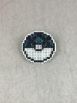 Net Ball Cross Stitch Pin