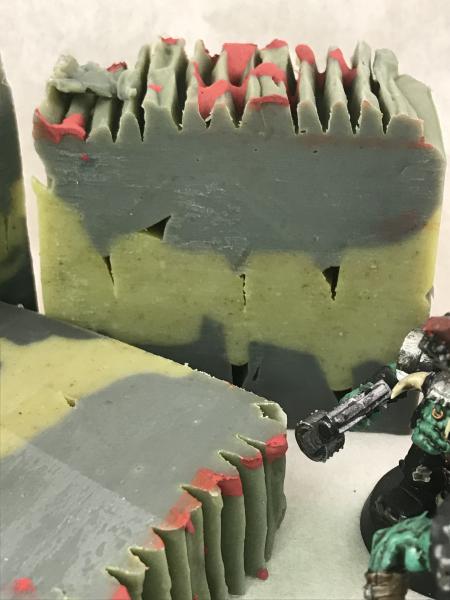 BRING DA WAAAGH!! Warhammer 40K Inspired Handmade Artisan Bar Soap picture