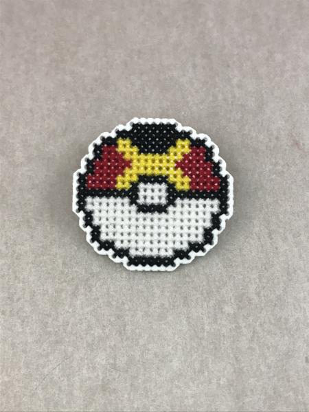 Repeat Ball Cross Stitch Pin picture