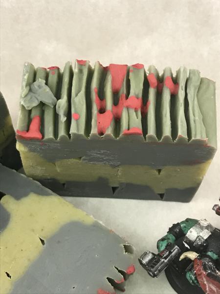 BRING DA WAAAGH!! Warhammer 40K Inspired Handmade Artisan Bar Soap picture