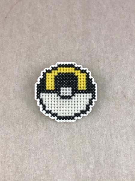 Ultra Ball Cross Stitch Pin