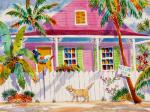 Key West Characters Print 11 x 14