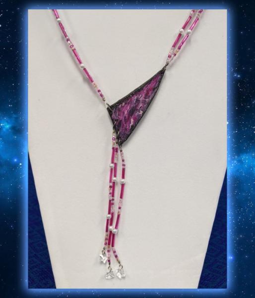 Necklace: Pink Comet picture