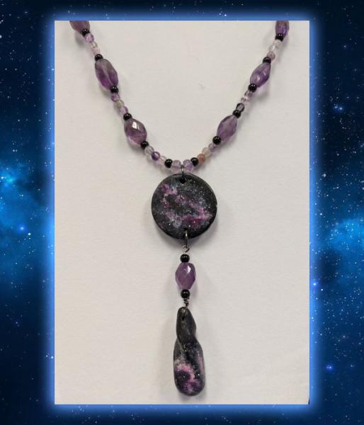 Necklace: Purple Drop picture