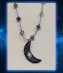 Necklace: Purple Moon