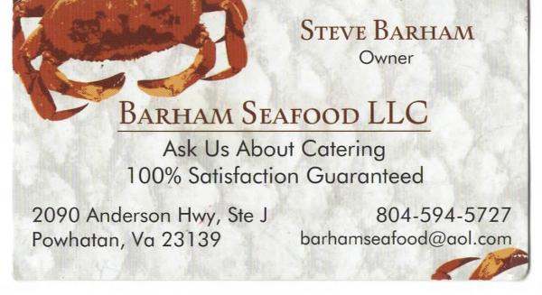 barham seafood llc