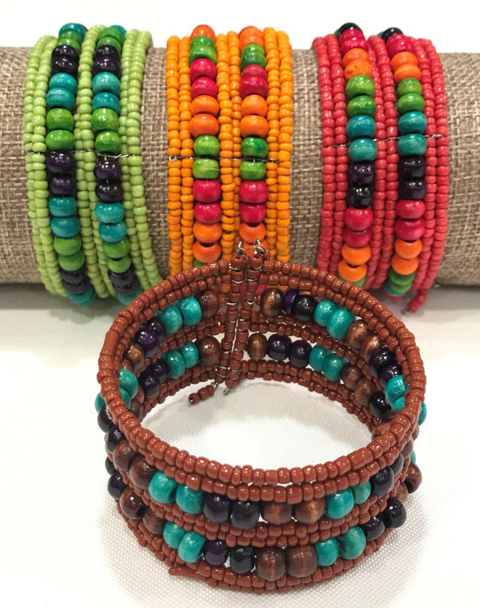 Cuff Bracelet Wood Accent picture