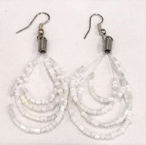 4 Loop Earring on Clear Cord picture