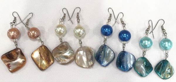 Shell Bead Earring picture