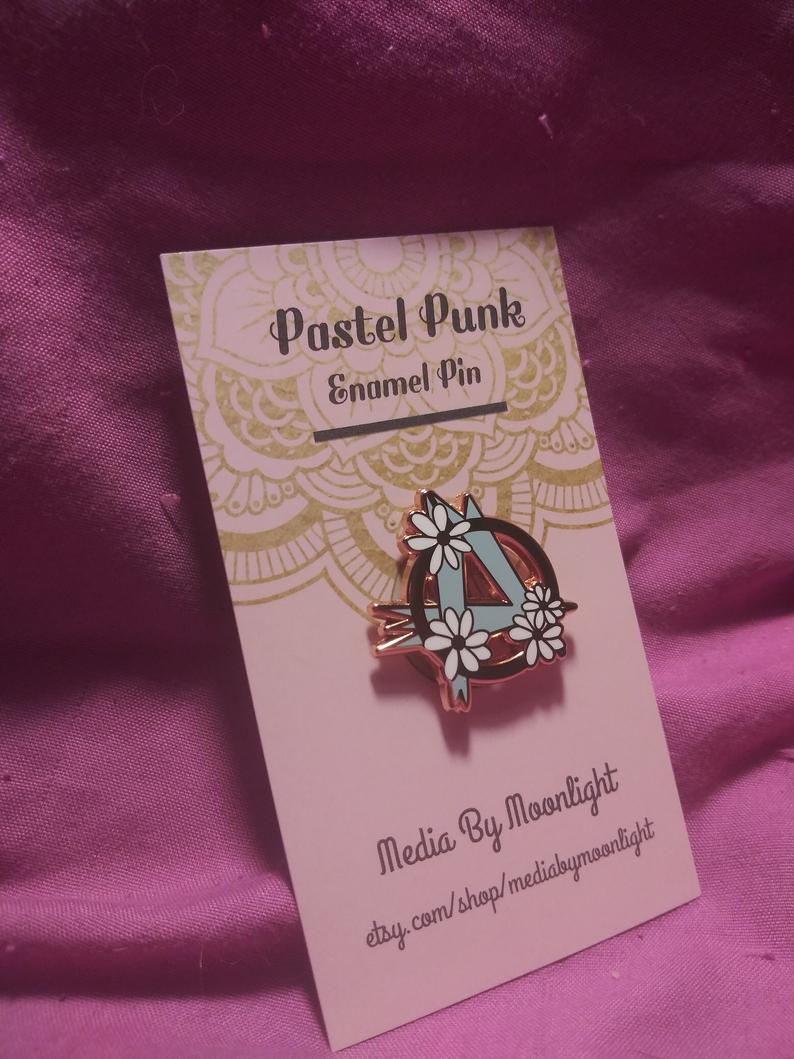 Anarchy A Enamel Pin picture