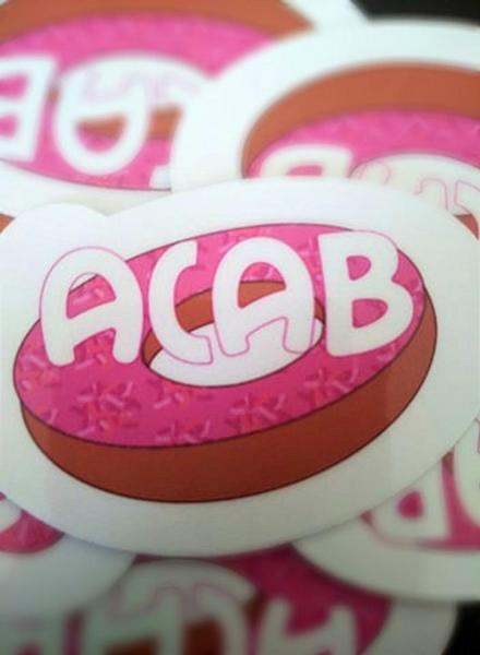 ACAB 1312 Donut Sticker picture