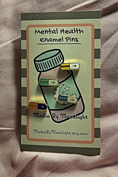 Set of ADHD Enamel Pins picture