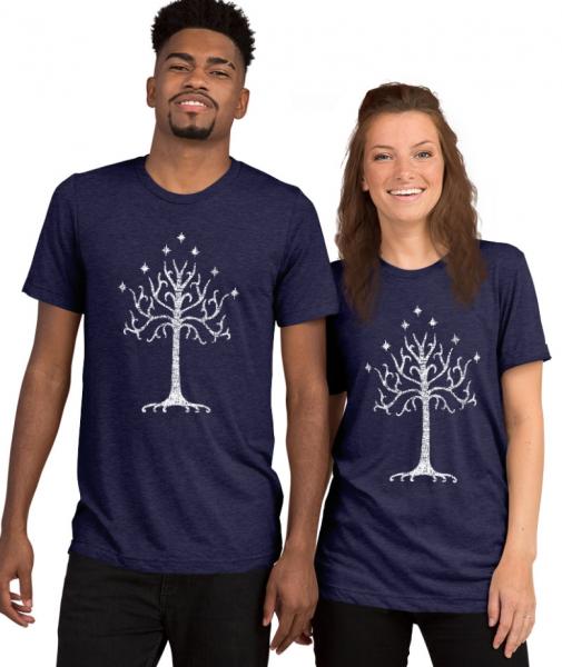 The White Tree | Unisex Tri-blend Tee picture