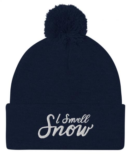 I Smell Snow | Pom-Pom Beanie