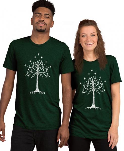 The White Tree | Unisex Tri-blend Tee picture