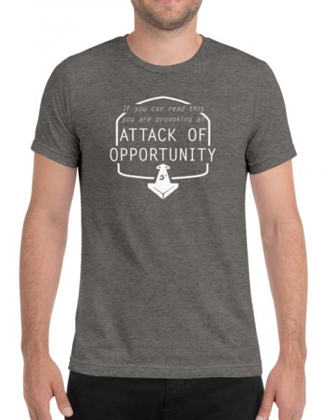 Attack of Opportunity | Unisex Tri-blend Tee picture