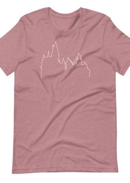 Minimal Castle Sillhoutte | Unisex Tee picture