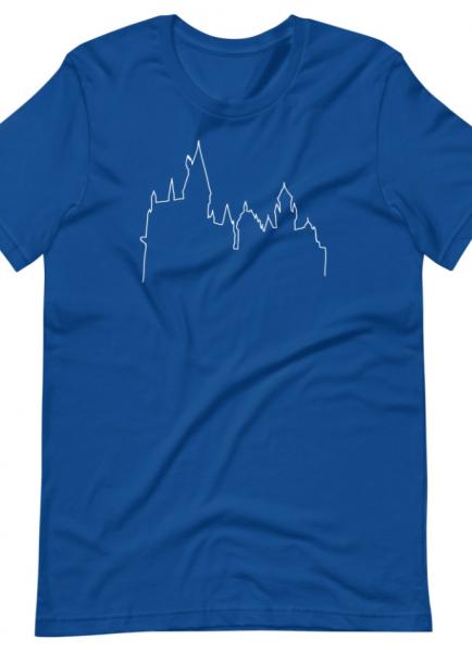 Minimal Castle Sillhoutte | Unisex Tee picture