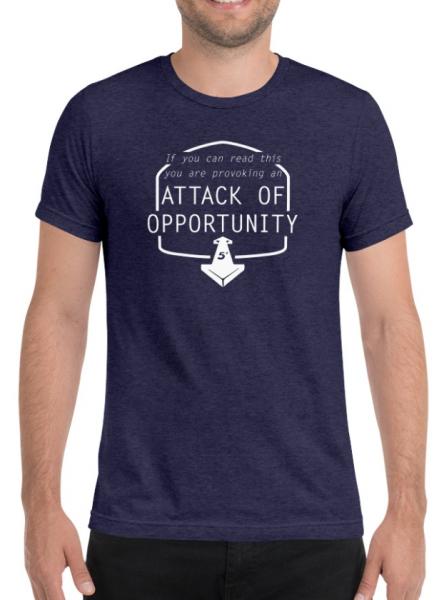 Attack of Opportunity | Unisex Tri-blend Tee picture