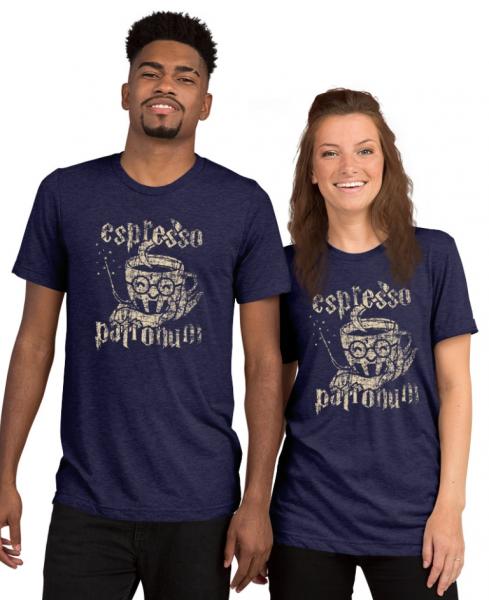 Espresso Patronum | Unisex Tri-blend Tee picture