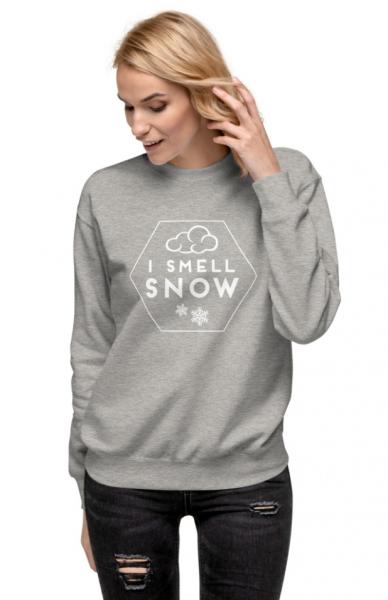 I Smell Snow | Unisex Fleece Pullover picture