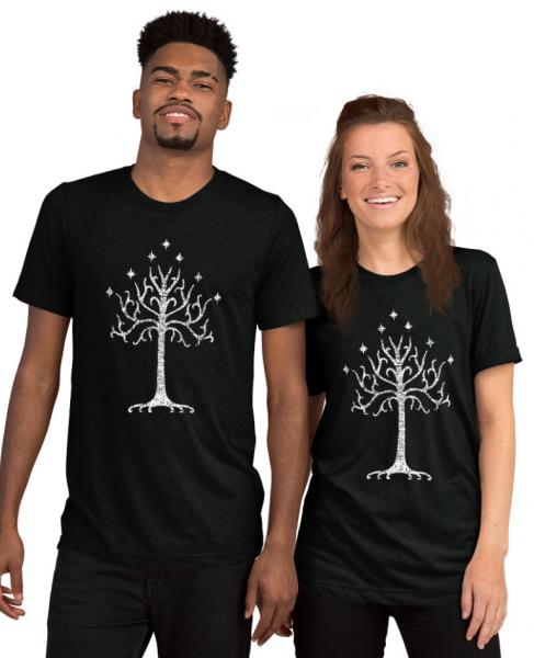 The White Tree | Unisex Tri-blend Tee picture