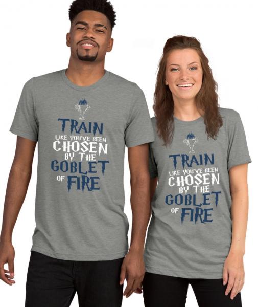 Train Like You Have Been Chosen by The Goblet of Fire | Unisex Tri-blend Tee picture