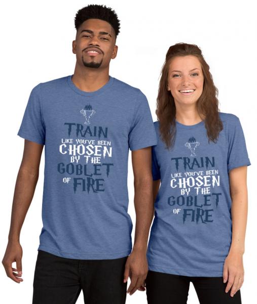 Train Like You Have Been Chosen by The Goblet of Fire | Unisex Tri-blend Tee picture