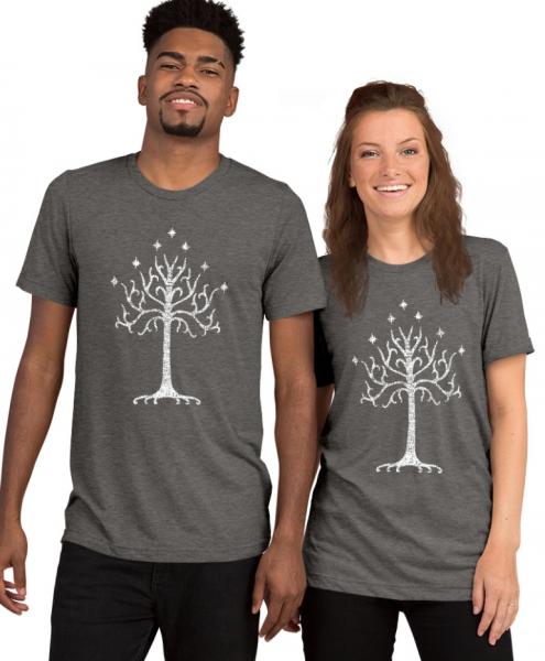 The White Tree | Unisex Tri-blend Tee picture