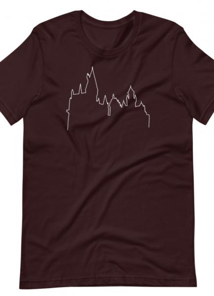 Minimal Castle Sillhoutte | Unisex Tee picture