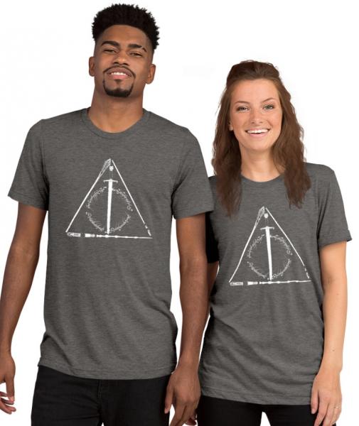 Fandom Hallows | Unisex Tri-blend Tee picture