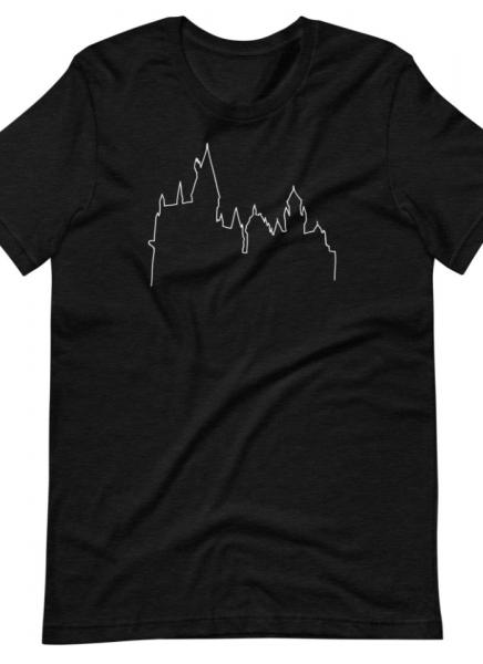 Minimal Castle Sillhoutte | Unisex Tee picture