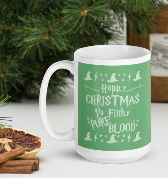 Happy Christmas Ya Filthy Pure Blood | Mug picture