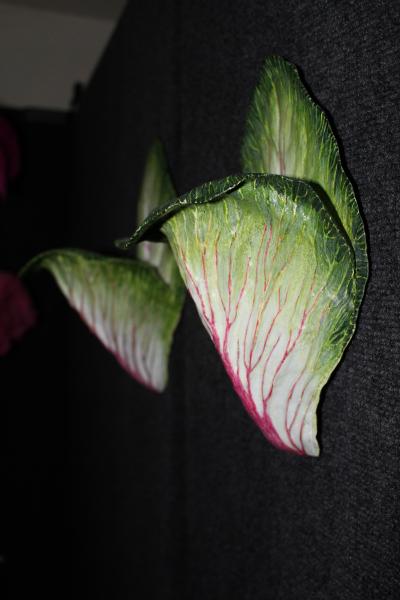 Leaf Sconce with Red Vein 2 picture