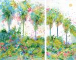 Celebrating Palms - Diptych