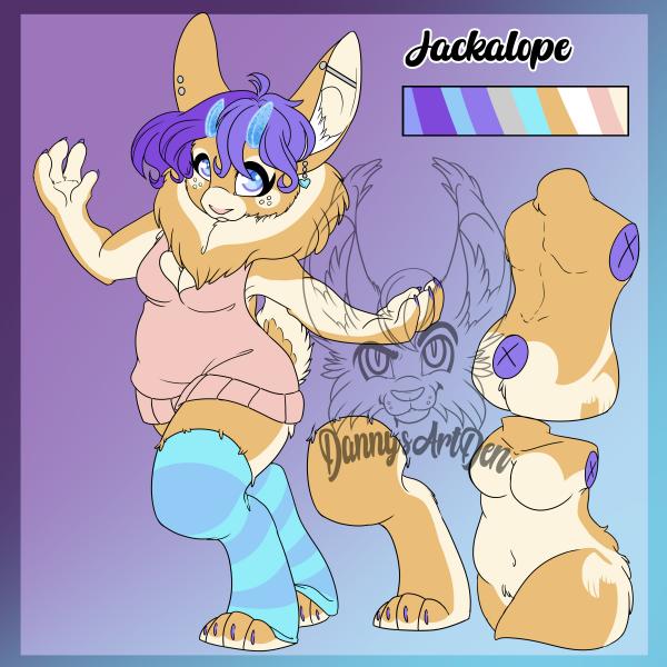 Furry Character Adoption-Jackalope picture