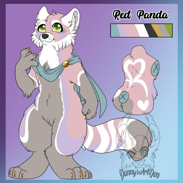 Furry Character Adoption-Red Panda