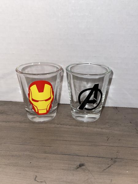 Iron Man Pair of Shot Glasses picture