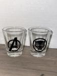 Black Panther Pair of Shot Glasses