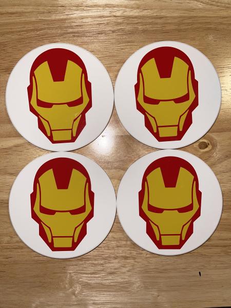 Set of Iron Man Ceramic Coasters picture