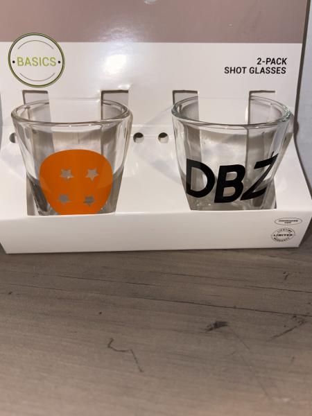 DragonBallZ Pair of Shot Glasses picture