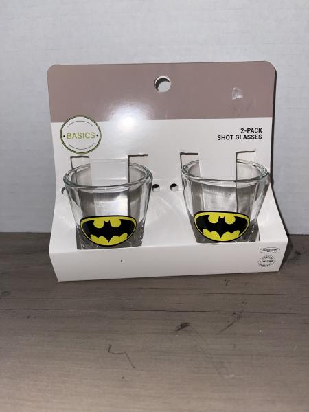 Batman Pair of Shot Glasses