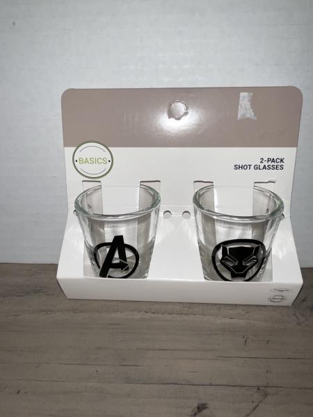 Black Panther Pair of Shot Glasses picture