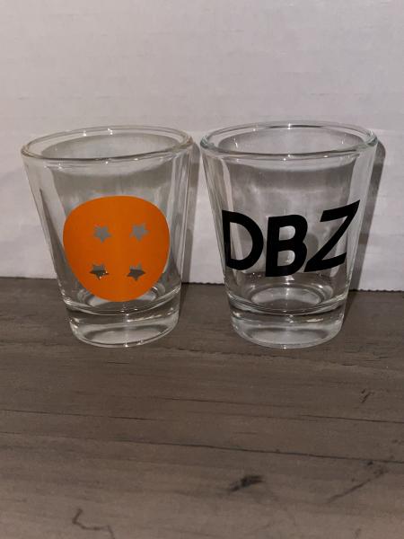 DragonBallZ Pair of Shot Glasses picture