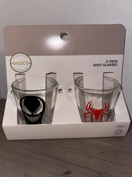 Venom Pair of Shot Glasses