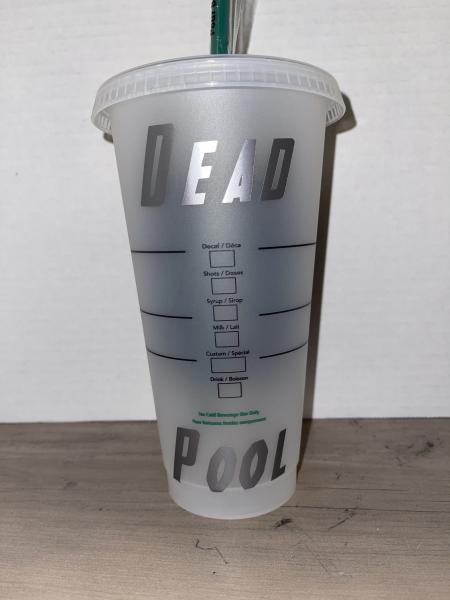 Deadpool Starbucks Tumbler picture