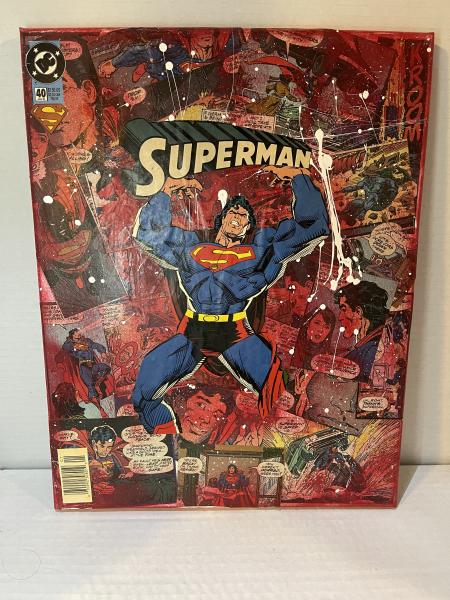 Superman Canvas Art